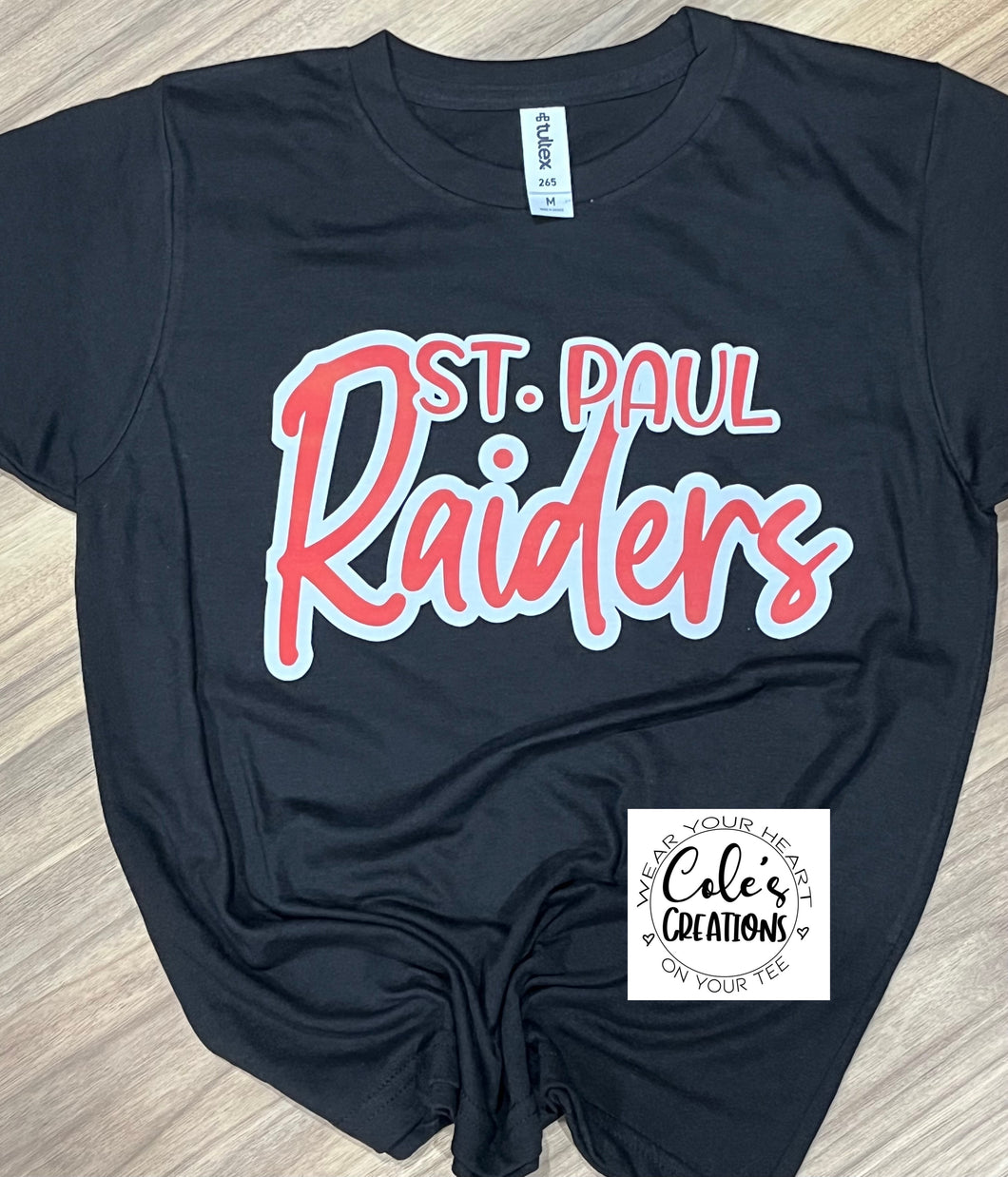 ST PAUL RAIDERS (red)