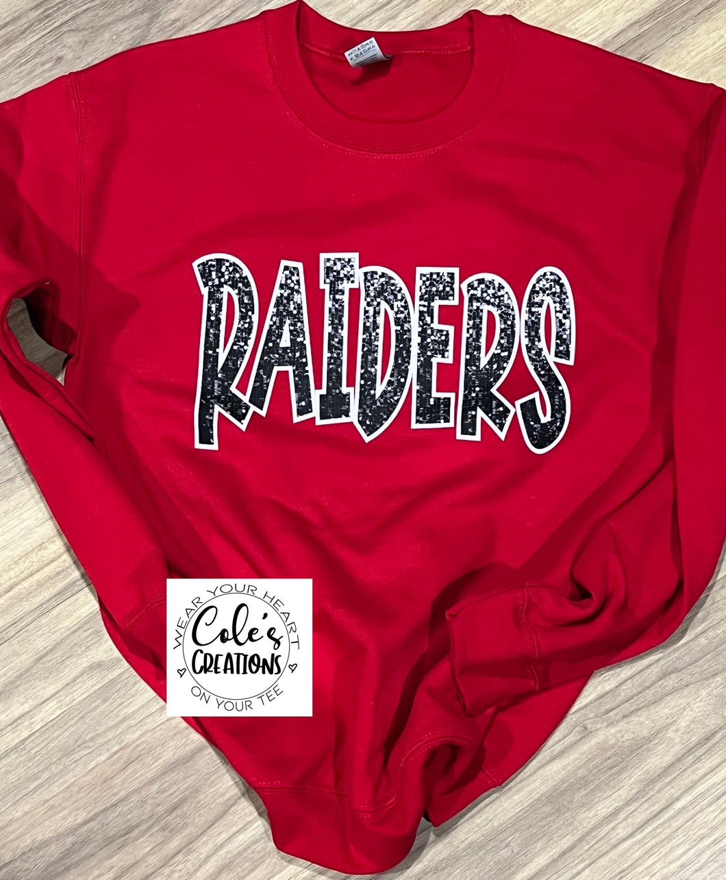 Raiders Sparkle BLACK