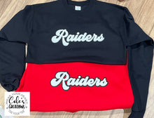 Load image into Gallery viewer, Varsity patch sweatshirt Raiders
