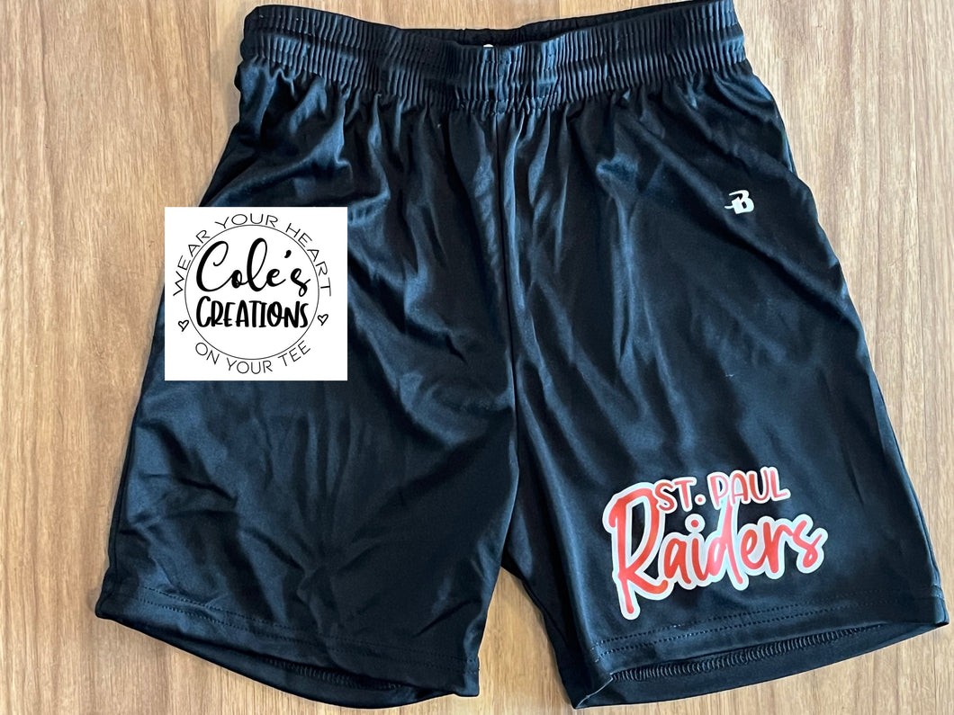 Black Shorts St. Paul Raiders