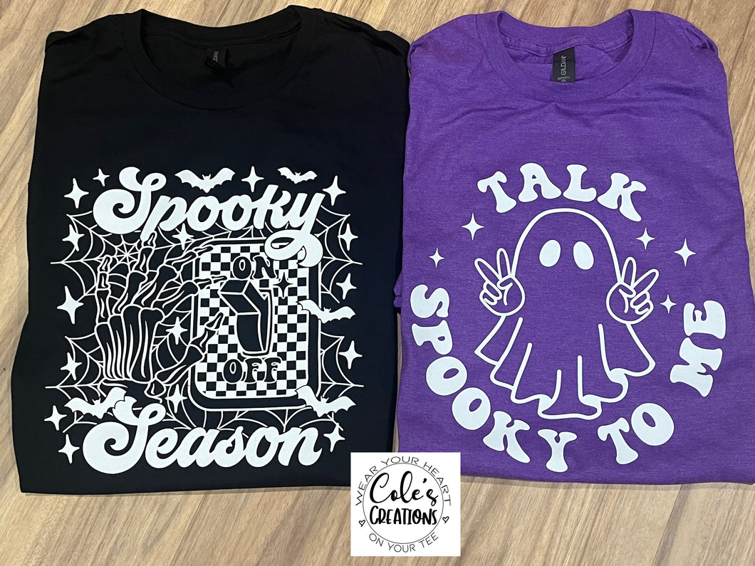 Soooky season or talk spooky to me