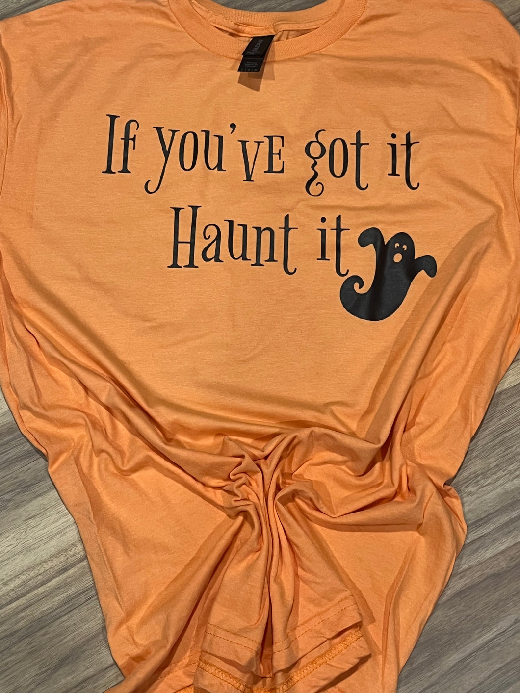 Got it. Haunt it.