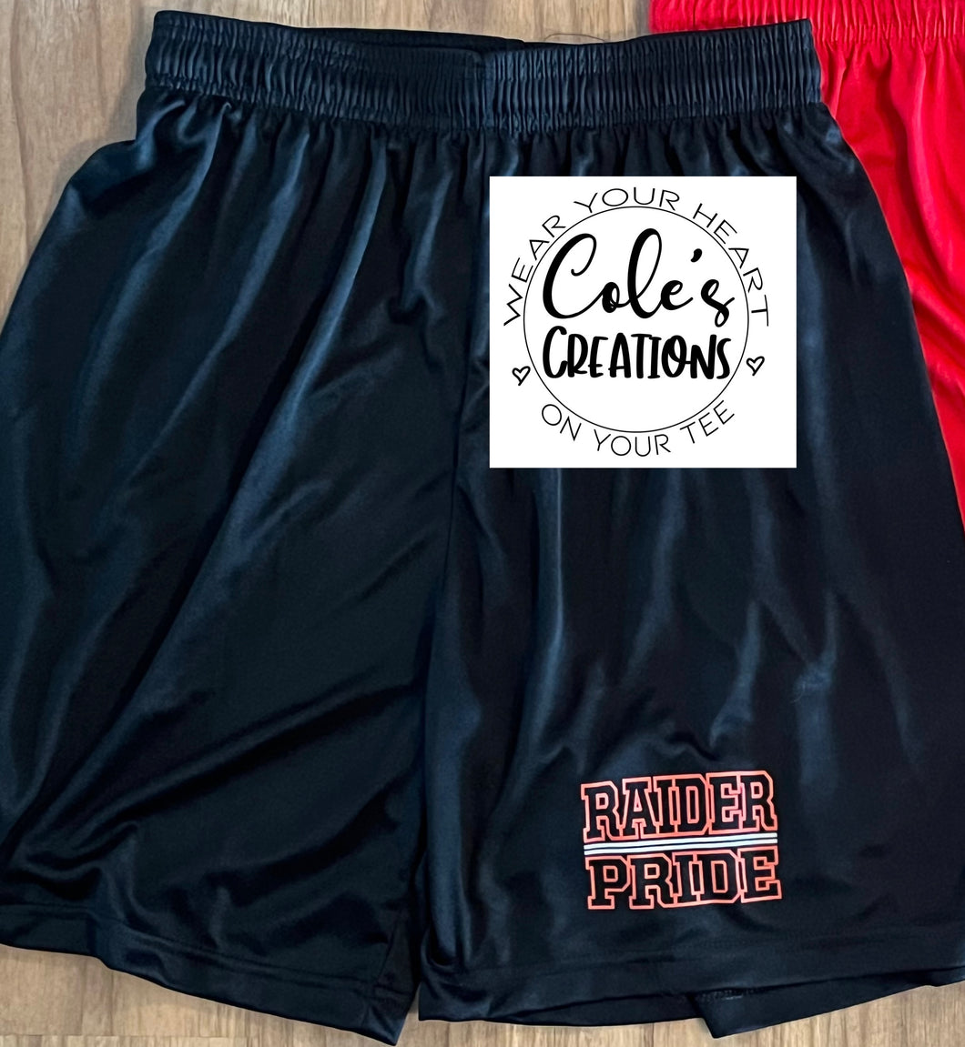 Black Shorts Raider PRIDE