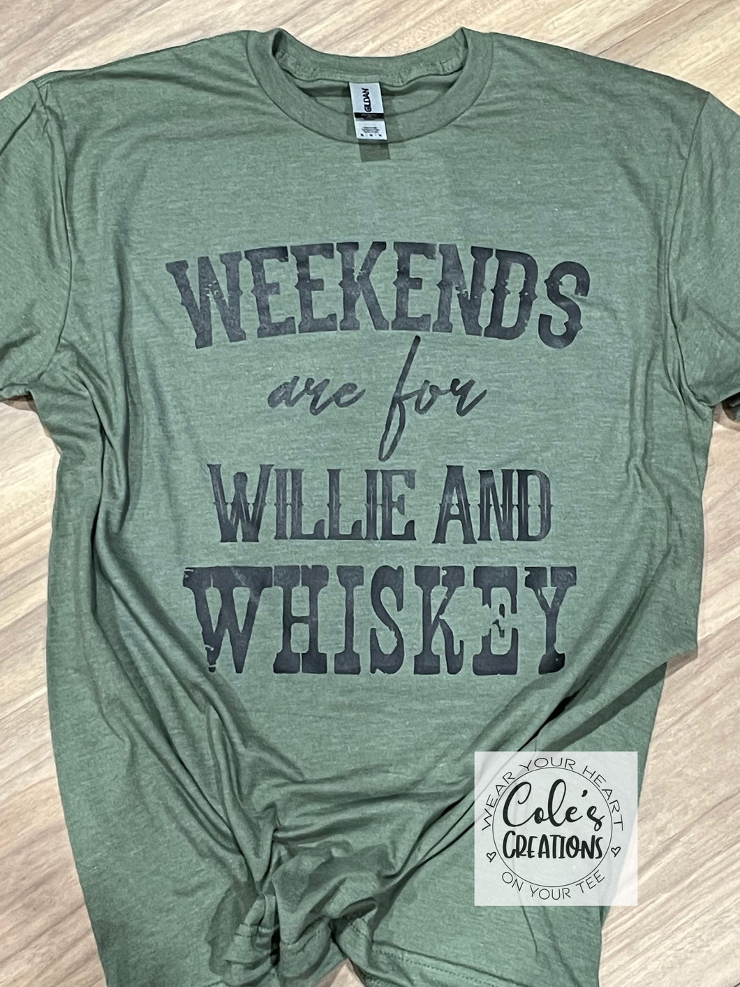 Weekends are for Willie and whiskey 🥃