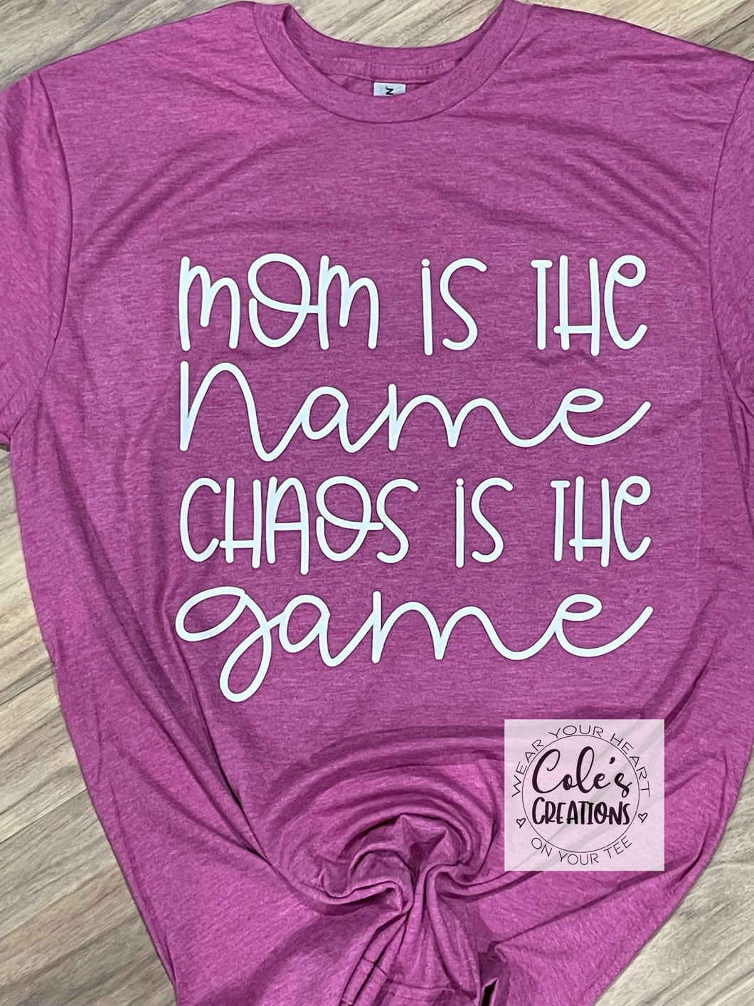 Mom is the name. Chaos is the game.