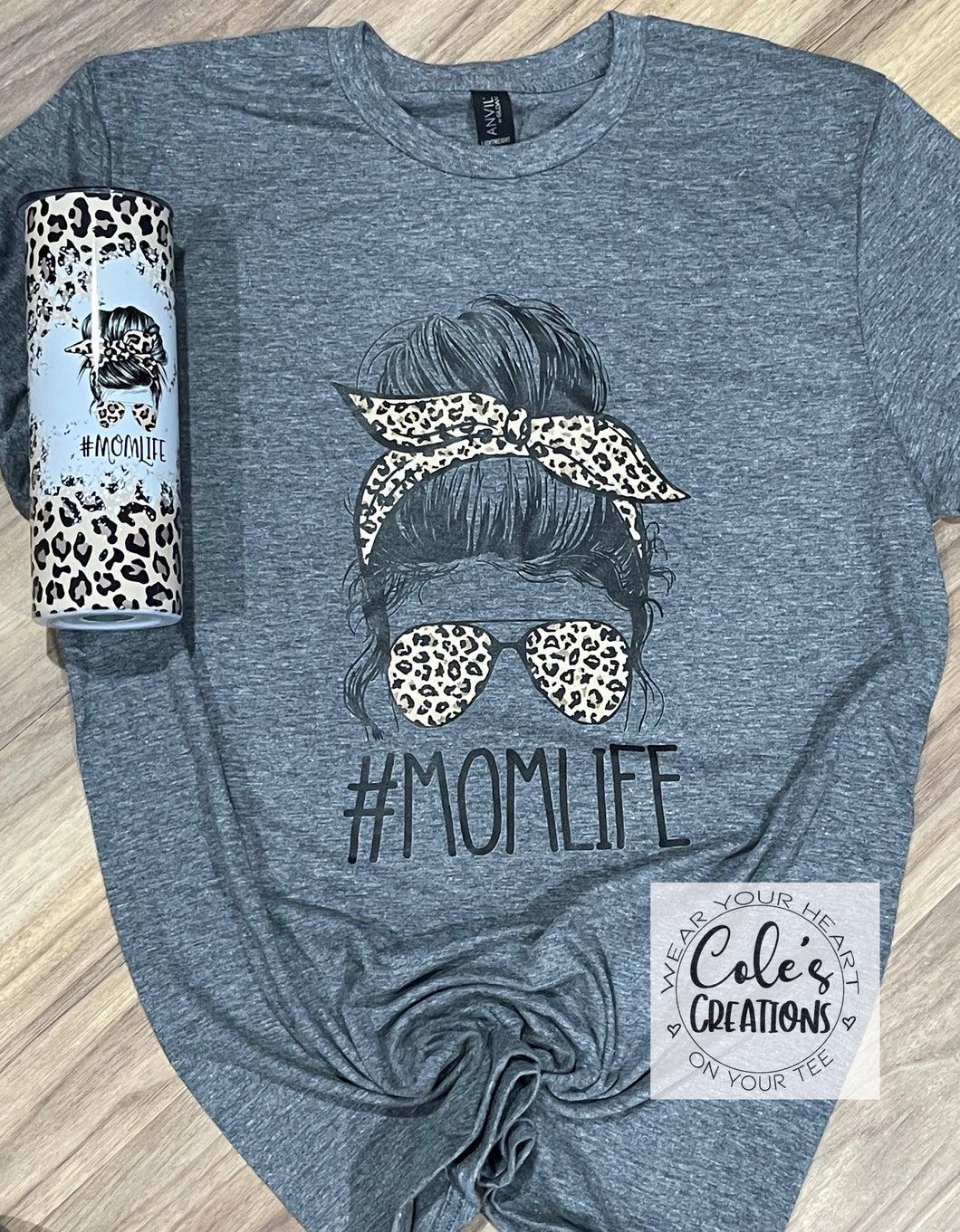 Mom Life Leopard