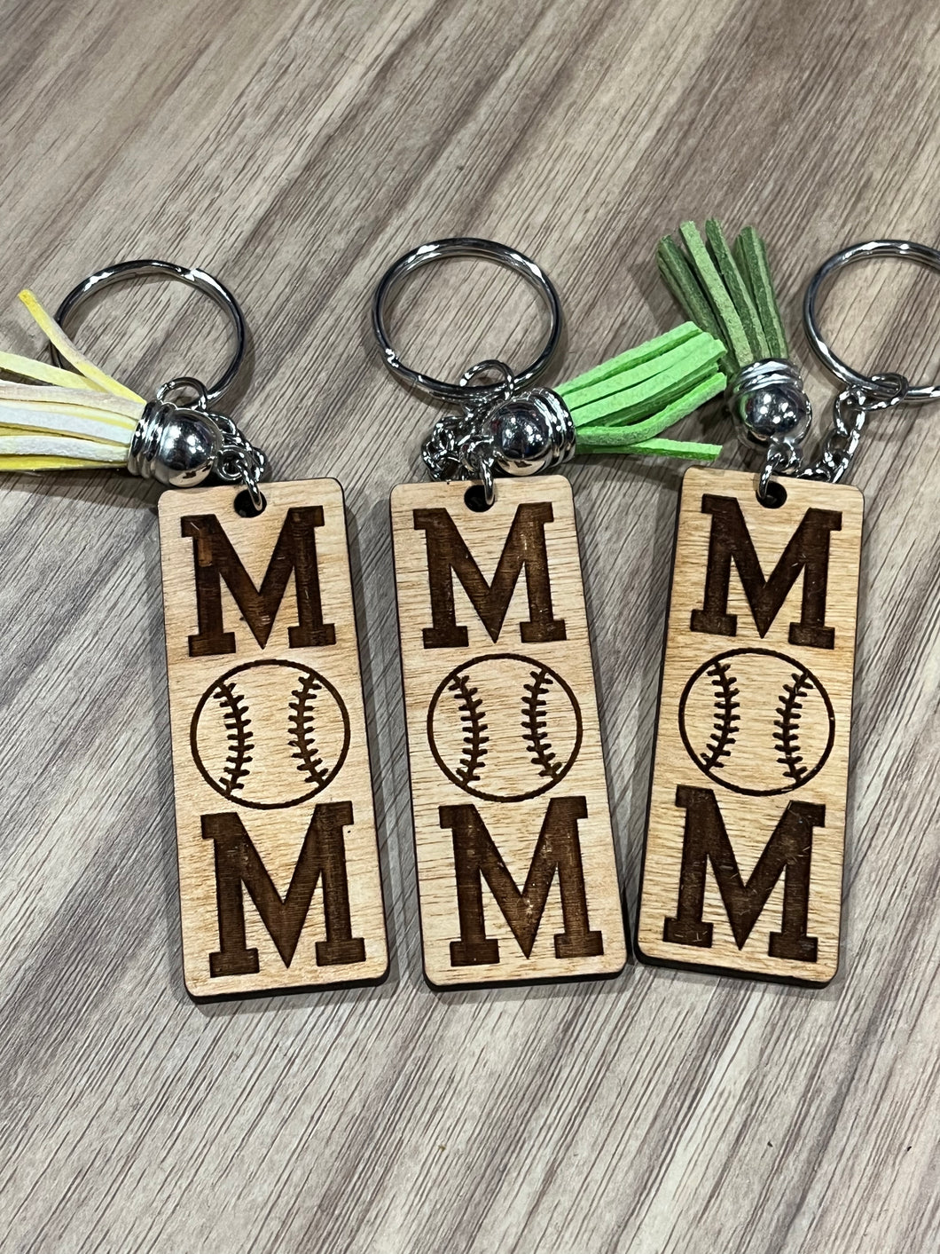 Ball Mom keychain