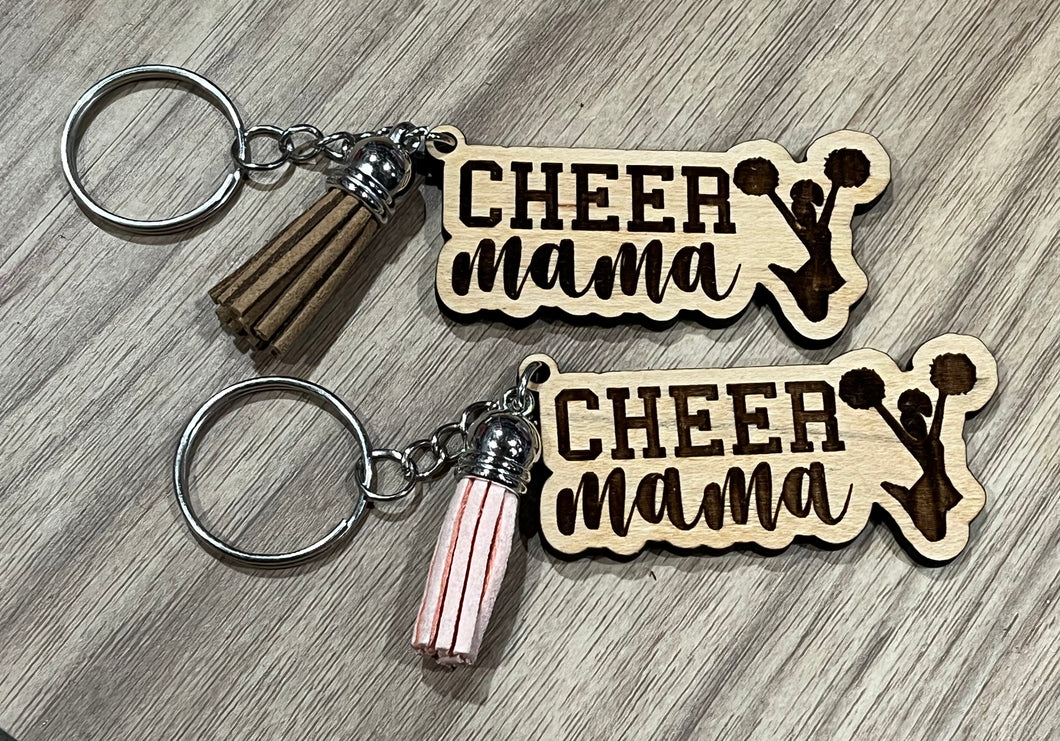 Cheer Mama keychain