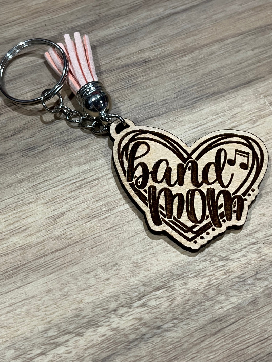 Band Mom keychain