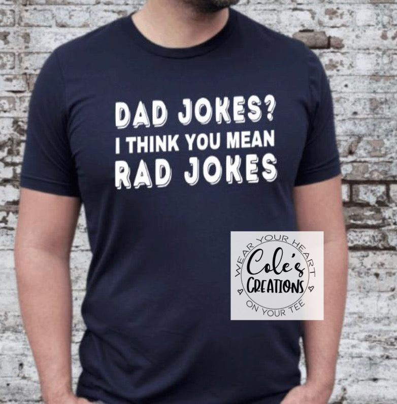 Dad jokes/rad jokes