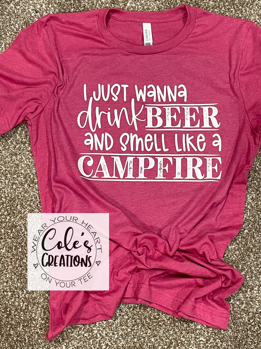 Drink Beer by the Campfire
